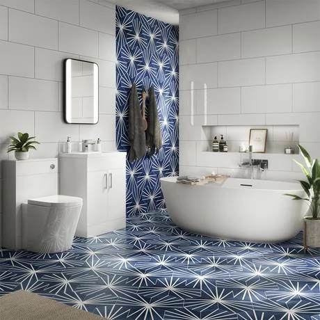 Toreno Basin Unit - 600mm Modern High Gloss White with Mid Edged Basin 5 Toreno Basin Unit - 600mm Modern High Gloss White with Mid Edged Basin - Image 5