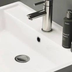 Monza Graphite Oak 600mm Wide Wall Mounted Vanity Unit -Vanity Units Sales Store MZ6GWWH1 overflow2 460 1
