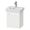 Duravit No.1 450mm White Matt Wall Mounted Vanity Unit with Basin