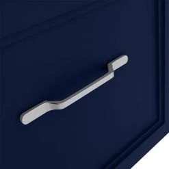 Period Bathroom Co. Wall Hung Vanity - Matt Blue - 500mm 1 Drawer with Chrome Handle 6 Period Bathroom Co. Wall Hung Vanity - Matt Blue - 500mm 1 Drawer with Chrome Handle -Vanity Units Sales Store PBC5WHBLU1D d2 460