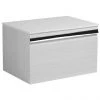Roper Rhodes Pursuit Wall Hung Countertop Vanity Unit - Alpine Elm - 600mm Solid Worktop