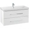 Villeroy and Boch Avento Wall Hung Vanity Unit 1000mm - Crystal White - SAVE03B401