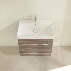 Villeroy and Boch Avento Stone Oak 650mm Wall Hung 2-Drawer Vanity Unit 9 Villeroy and Boch Avento Stone Oak 650mm Wall Hung 2-Drawer Vanity Unit -Vanity Units Sales Store SAVE07RK01 D3 460