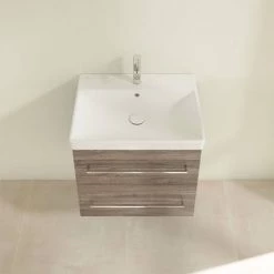 Villeroy and Boch Avento Stone Oak 600mm Wall Hung 2-Drawer Vanity Unit 9 Villeroy and Boch Avento Stone Oak 600mm Wall Hung 2-Drawer Vanity Unit -Vanity Units Sales Store SAVE09RK01 D3 460