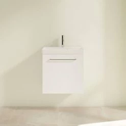 Villeroy and Boch Avento Wall Hung Vanity Unit 530mm - Crystal White - SAVEB401 -Vanity Units Sales Store SAVE11B401 D2 460