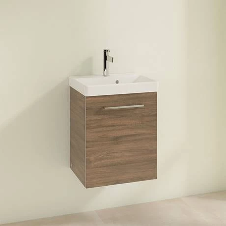 Villeroy and Boch Avento Arizona Oak 450mm Wall Hung 1-Door Vanity Unit 2 Villeroy and Boch Avento Arizona Oak 450mm Wall Hung 1-Door Vanity Unit - Image 2