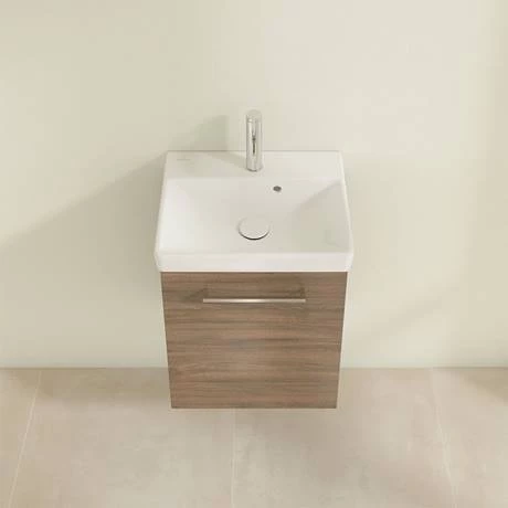 Villeroy and Boch Avento Arizona Oak 450mm Wall Hung 1-Door Vanity Unit 4 Villeroy and Boch Avento Arizona Oak 450mm Wall Hung 1-Door Vanity Unit - Image 4