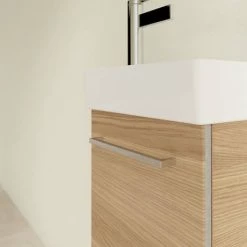 Villeroy and Boch Avento Nordic Oak 360mm Wall Hung Vanity Unit with Right Bowl Basin 9 Villeroy and Boch Avento Nordic Oak 360mm Wall Hung Vanity Unit with Right Bowl Basin -Vanity Units Sales Store SAVE32VJ01 D4 460