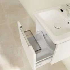 Villeroy and Boch Subway 2.0 Glossy White 450mm Wall Hung 1-Drawer Vanity Unit -Vanity Units Sales Store SBGW440 D3 460