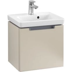 Villeroy and Boch Subway 2.0 Soft Grey 450mm Wall Hung 1-Drawer Vanity Unit