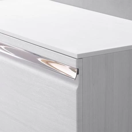 Roper Rhodes Pursuit Wall Hung Countertop Vanity Unit - Gloss White - 1200mm Solid Worktop 2 Roper Rhodes Pursuit Wall Hung Countertop Vanity Unit - Gloss White - 1200mm Solid Worktop - Image 2