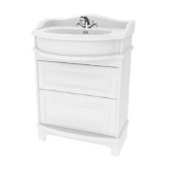 Miller - Traditional 1903 65 Two Drawer Vanity Unit with Ceramic Basin