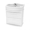 Miller - Traditional 1903 65 Wall Hung Two Drawer Vanity Unit with Ceramic Basin