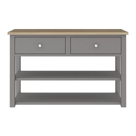 Trafalgar Countertop Vanity Unit - Grey - 1240mm Wide 2 Trafalgar Countertop Vanity Unit - Grey - 1240mm Wide - Image 2