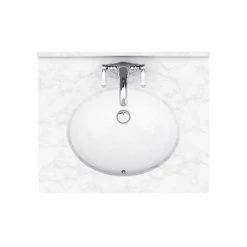 Trafalgar 610mm Grey Vanity Unit with White Marble Basin Top -Vanity Units Sales Store TRF6GRY MB n d3 460