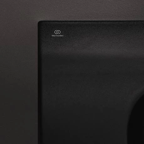 Ideal Standard Tesi Silk Black 800mm 2-Drawer Wall Hung Vanity Unit 6 Ideal Standard Tesi Silk Black 800mm 2-Drawer Wall Hung Vanity Unit - Image 6