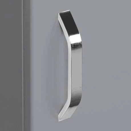 Valencia Perla Wall Hung Cloakroom Vanity (Gloss Grey - 450mm Wide) 3 Valencia Perla Wall Hung Cloakroom Vanity (Gloss Grey - 450mm Wide) - Image 3