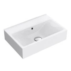 Nova Wall Mounted 0TH Vanity - 450mm Gloss White 6 Nova Wall Mounted 0TH Vanity - 450mm Gloss White -Vanity Units Sales Store VTWW450 0TH n d2 460