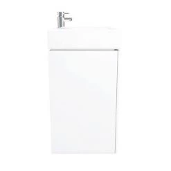 Nova Wall Mounted Vanity - 450mm Gloss White (Flat Packed) 9 Nova Wall Mounted Vanity - 450mm Gloss White (Flat Packed) -Vanity Units Sales Store VTWW450 D6 460 1